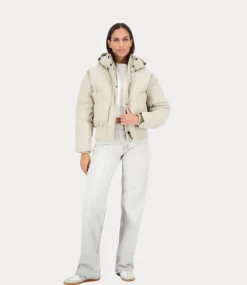 Airforce Bex bomber jacket taupe plaza FRW1089-FW24-907