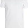 Alan Red oklahoma 2pack v neck tee s/s white