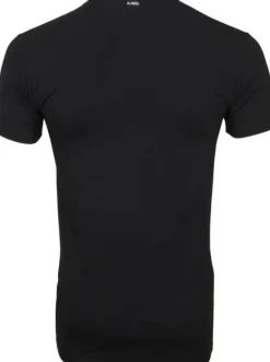 Alan Red ottawa 2pack o neck tee s/s black