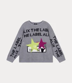 Alix the Label Alix the label pull soft grey melange 2412867963-880