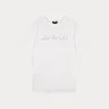 Alix the Label Beaded artwrok tee soft white 2411819004-012