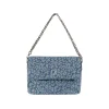 Alix the Label Denim leopard bag denim blue 2403005514-200