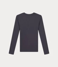 Alix the Label Modal longsleeve top dark grey 2502848071-910
