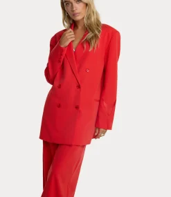 Alix the Label Oversized blazer bright red 2502413024-504