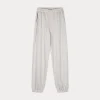 Alix the Label Sweat pant with studs soft grey melange 2411133017-880