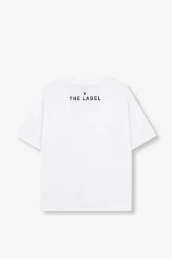 Alix the Label V neck tee soft white 2503844094-012