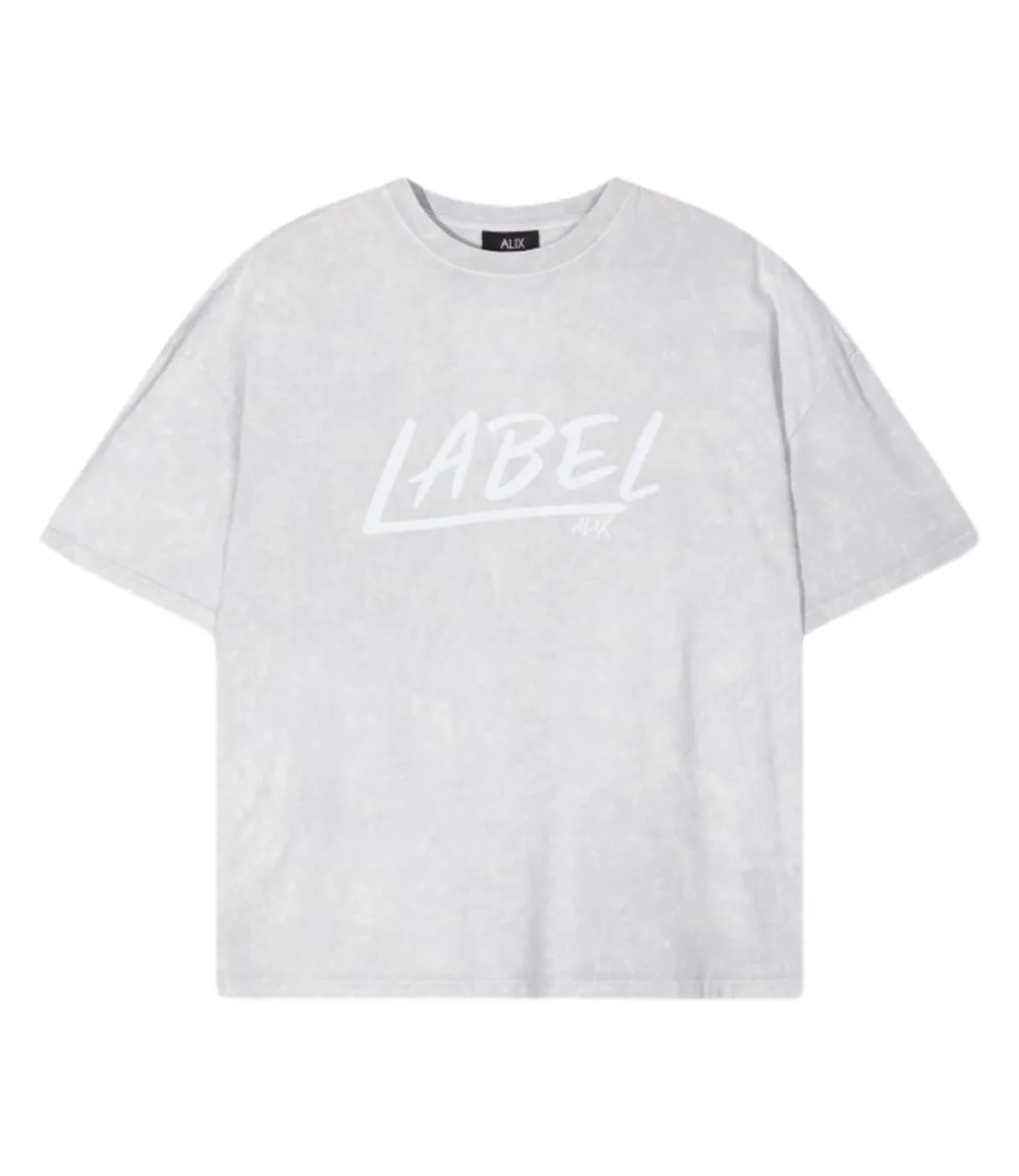Alix the Label Vintage alix tee soft grey 2404808731-930