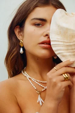 Bonnie Studios Boris necklace white BS01-white