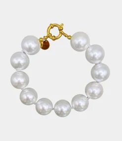 Bonnie Studios Fred big bracelet white BS530-white