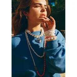 Bonnie Studios Fred big choker white BS529-white