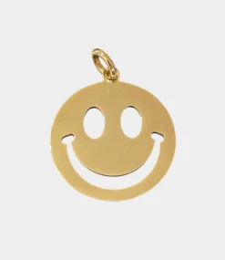 Bonnie Studios smiley big pendant gold BS794-Gold