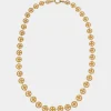 Bonnie Studios smiley gold necklace gold BS747-Gold