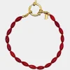 Bonnie Studios Tommy coral bracelet red BS29-Red