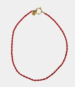 Bonnie Studios Tommy coral necklace red BS07-Red