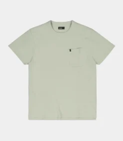 Butcher of Blue Adrien Loose Pkt Tee Dk. Delphi Green M2412014-791