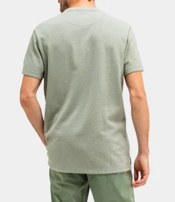 Butcher of Blue Adrien Loose Pkt Tee Dk. Delphi Green M2412014-791