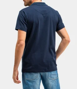 Butcher of Blue Alain Jersey Polo Alaska Blue M2412012-890