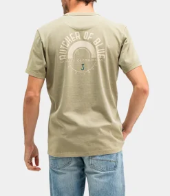 Butcher of Blue Army Circle Tee Leaf Green M2512011-705