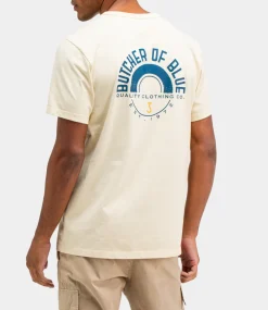 Butcher of Blue Army Circle Tee Beige Grey M2512011-618