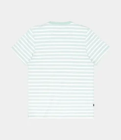 Butcher of Blue Classic stripe tee Gulf Green M2212079-838