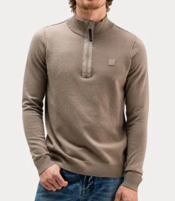 Butcher of Blue Clifden Halfzip Casablanca Beige 1926002-640