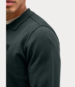 Butcher of Blue Clifden polo l/s conda green M2126015-754