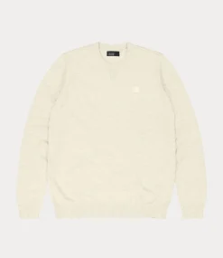 Butcher of Blue Lt Clifden Crew Beige Grey M2416002-618