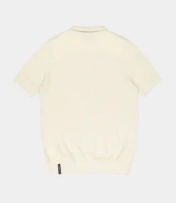 Butcher of Blue Ripley Knit Polo Beige Grey M2516017-618