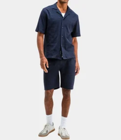 Butcher of Blue Ripley Structure Shirt Alaska Blue M2516020-890