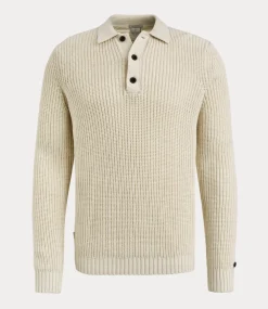 Cast Iron Polo l/s silver birch CKW2410343-7014