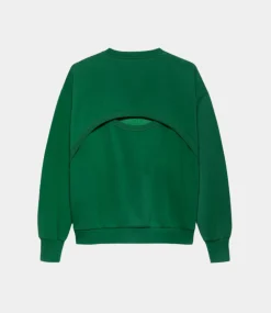 Catwalk Junkie Back detail sweater Verdant Green 2502011007-738