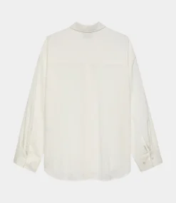 Catwalk Junkie Double placket blouse Off White 2502013604-201