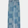 Catwalk Junkie Jeans Loose patchwork Blue 2502010007-300