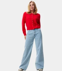 Catwalk Junkie Jeans Loose with textured fabric Blue 2502010001-300