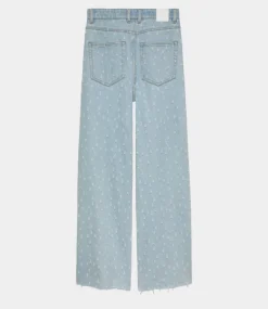 Catwalk Junkie Jeans Loose with textured fabric Blue 2502010001-300