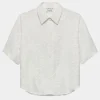 Catwalk Junkie Textured blouse Off White 2502021613-201