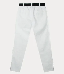 10Days Belted pants neoprene white melee 20-045-5201-4029
