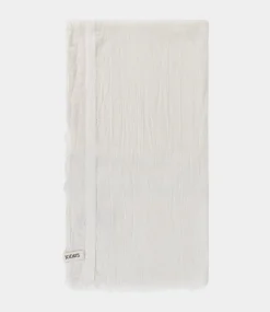 10Days Scarf cotton crepe ecru 20-901-5202-1002