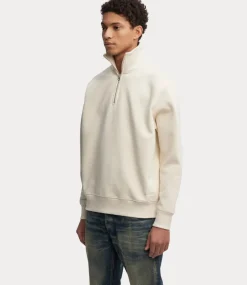 Denham Aldo half zip cps natural 01-24-08-60-141