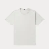 Denham Aldo tee lj light grey marl 01-25-02-52-271