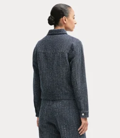 Denham kazuko mini trucker jacket dsb mid blue 02-24-10-21-004