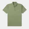 Denham lupo polo sips oil green 01-25-04-52-202