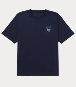 Denham Wave tee hcj medieval blue 01-25-01-52-190
