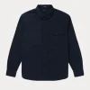 Denham Worker reg shirt sc navy blazer 01-25-02-40-288