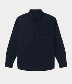 Denham Worker reg shirt sc navy blazer 01-25-02-40-288