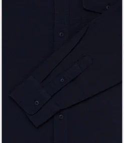 Denham Worker reg shirt sc navy blazer 01-25-02-40-288