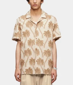 Drykorn Bijan shirt s/s brown 152263-1821