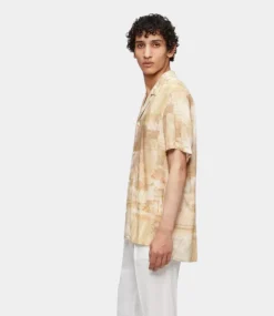 Drykorn Bijan shirt s/s brown 152261-1821