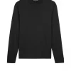 Drykorn Moritz tee l/s black - 520081-1000