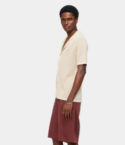 Drykorn Ray shirt s/s brown 420147-1821